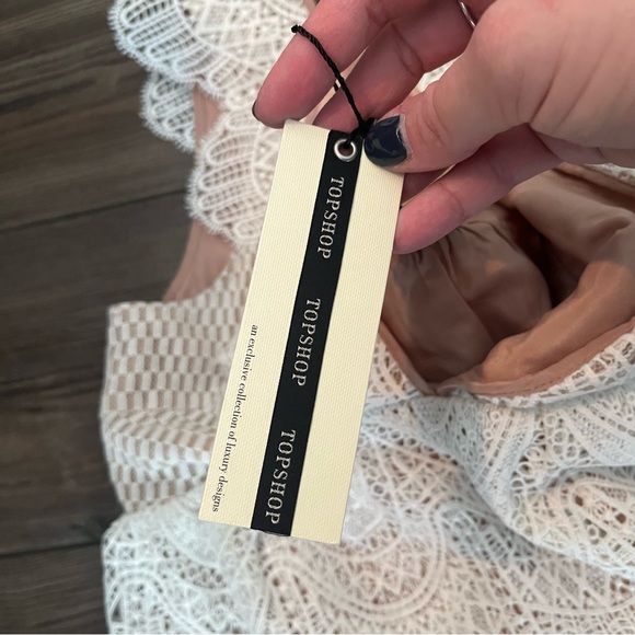 TOPSHOP Luxury Line- Layered Tank Blouse 6 - Picture 2 of 2